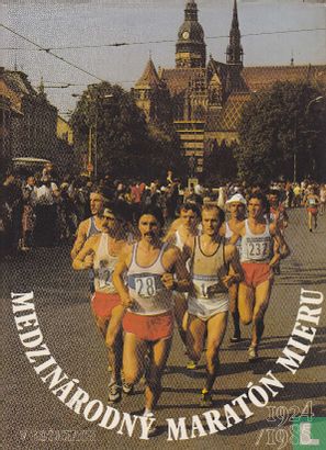Medzinarodny maraton mieru 1924-1985 - Afbeelding 1