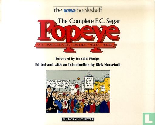 The Complete E.C. Segar - Popeye 11 - Dailies 1937-1938 - Afbeelding 1