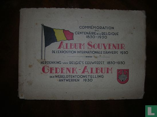 Gedenkalbum der wereldtentoonstelling Antwerpen 1930- 1930  - Image 1