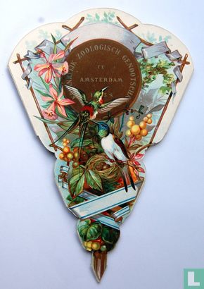Geïllustreerde medaille van Natura Artis Magistra - Image 1