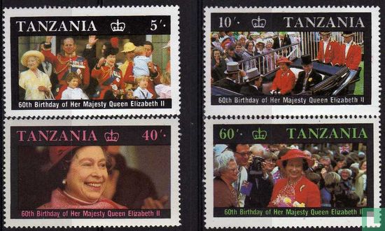 Queen Elizabeth II. - 60. Geburtstag