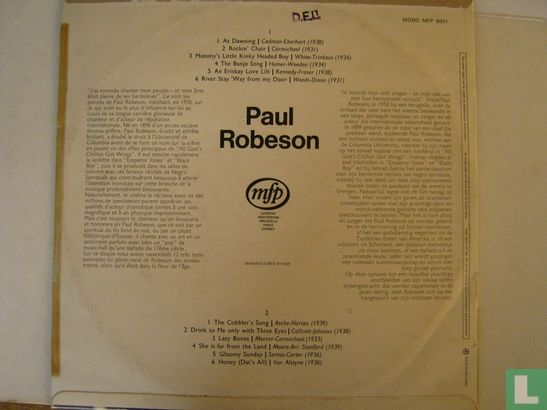 The Glorious Voice of Paul Robeson - Bild 2