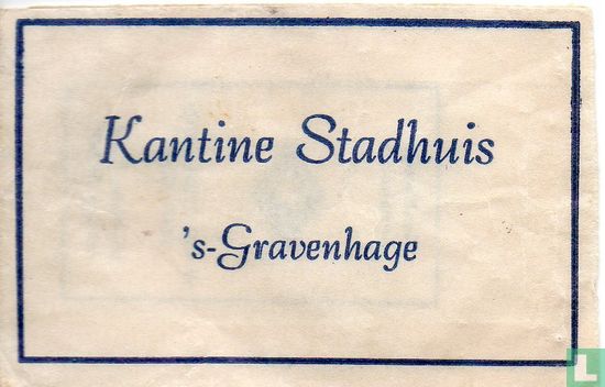 Kantine Stadhuis 's-Gravenhage - Afbeelding 1