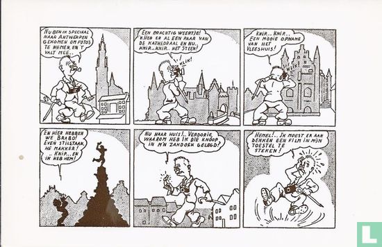 Bert Trekker stripkaart 1e serie 1   - Image 1
