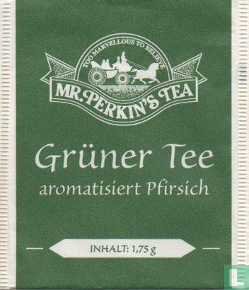 Grüner Tee aromatisiert Pfirsich  - Bild 1
