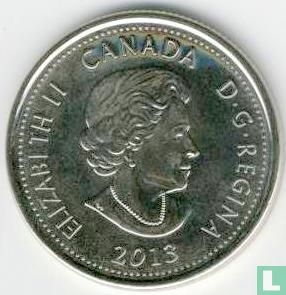 Kanada 25 Cent 2013 (ungefärbte) "Bicentenary War of 1812 - Charles Michel de Salaberry" - Bild 1