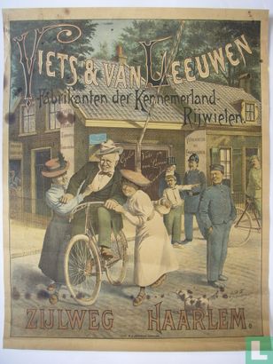 Kennemerland rijwiel, Viets & van Leeuwen. - Afbeelding 1