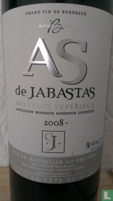 Grand vin de Bordeaux, AS de Jabastas - Bild 1
