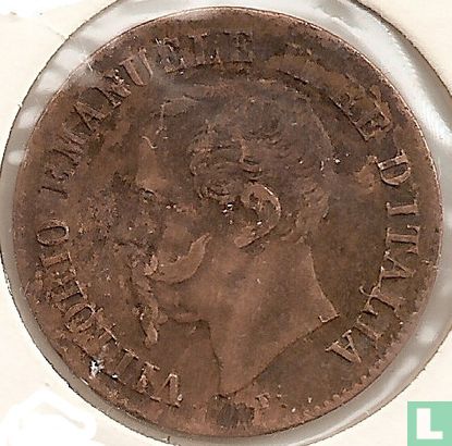 Italy 2 centesimi 1862 - Image 2