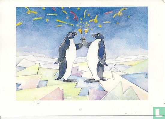 voor het kind-Pinguins on the rocks