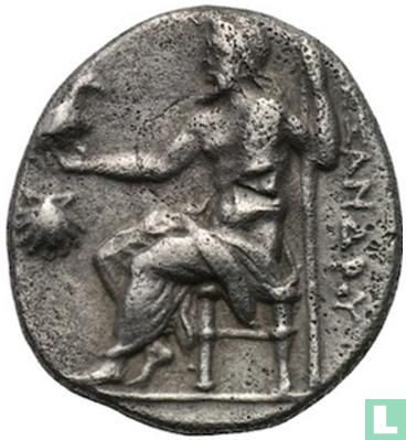 Koninkrijk Macedonië - AR Drachme Alexander de grote 336 - 323 v.C. - Afbeelding 2