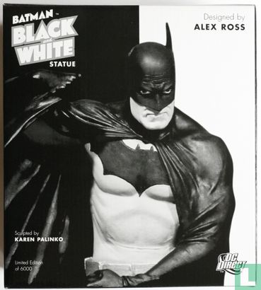 Batman Black and White statue Alex Ross - Afbeelding 3