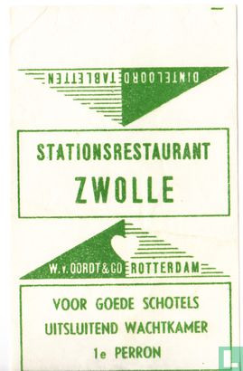 Stationsrestauratie Zwolle 