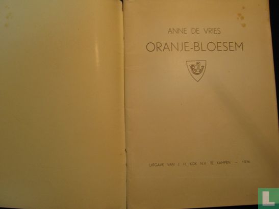 Oranje bloesem - Afbeelding 3