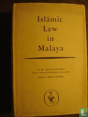 Islamic Law in Malaya - Bild 1