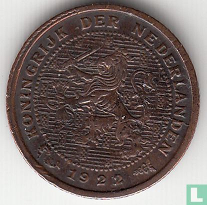 Netherlands ½ cent 1922 (1922/1) - Image 1