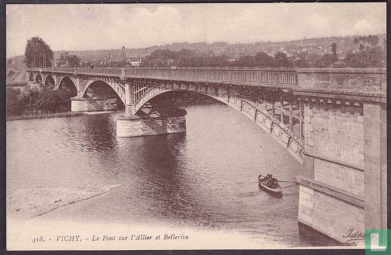 Vichy, Le Pont sur l'Allier et Bellerive