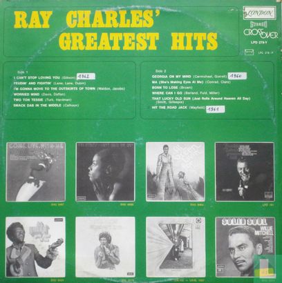 Ray Charles Greatest Hits - Afbeelding 2