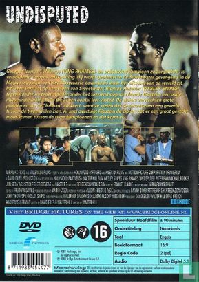 その他 その他 Undisputed DVD 1 (2002) - DVD - LastDodo