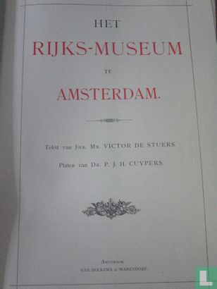 Het Rijksmuseum van Amsterdam - Image 2