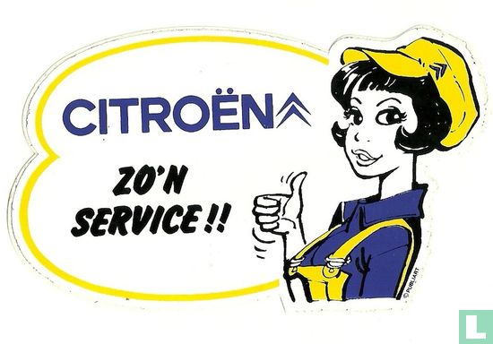 Citroën zo'n service (geel) - Afbeelding 1