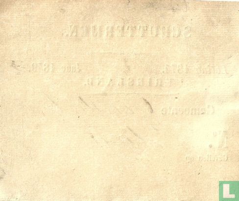 1849 Schutterijen Loting 1874 - Afbeelding 2