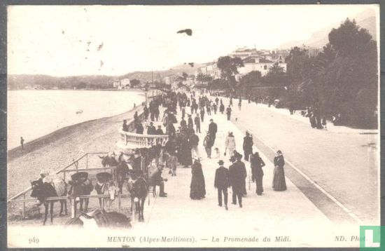 Menton, La Promenade du Midi