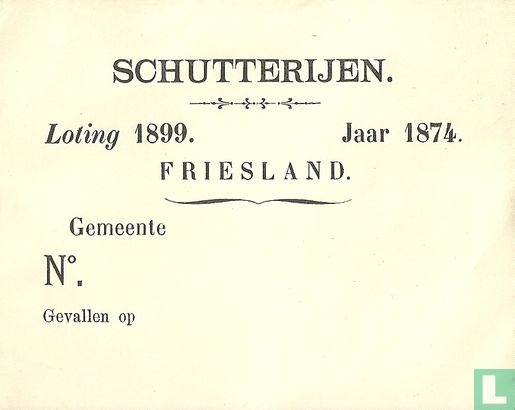 1874 Schutterijen Loting 1899