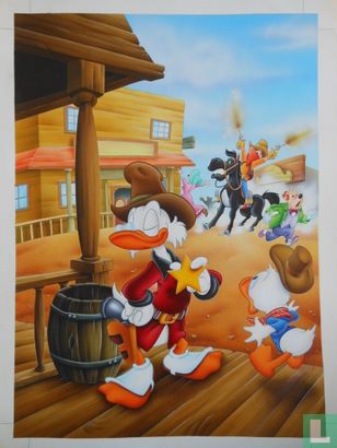 Cover drawing Ducktales 37 - Image 2