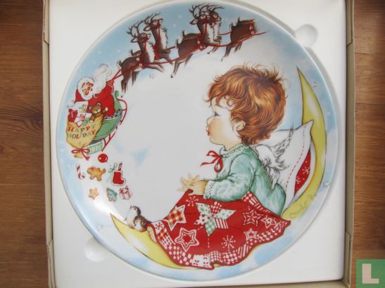 Charlot Byj  Kerstmis /Christmas Plate 1975 Goebel Wandbord - Bild 2
