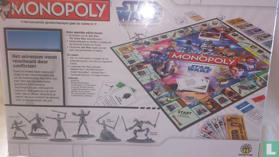 Monopoly Star Wars Clone Wars - Afbeelding 2