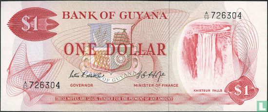 Guyane 1 dollar - Image 1