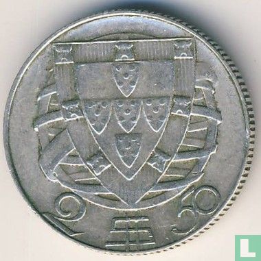 Portugal 2½ escudos 1947 - Afbeelding 2