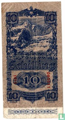Autriche 10 Schilling 1945 - Image 2