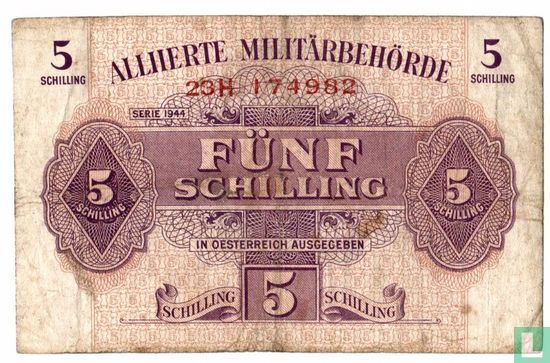 Austrian 5 Schilling 1944 - Image 1