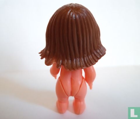 Puppe mit braunen langen Haaren - Bild 2