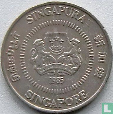 Singapur 50 Cent 1985 (Typ 2) - Bild 1