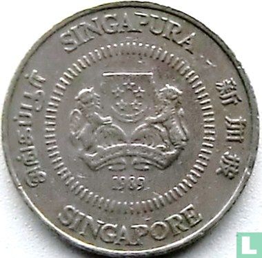 Singapour 50 cents 1989 - Image 1