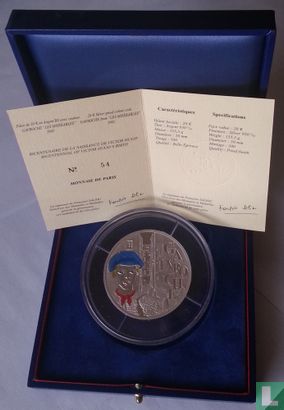 France 20 euro 2002 (PROOF - silver) "200th anniversary of the birth of Victor Hugo" - Image 3