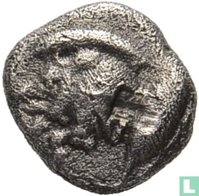 Mysië, Kyzikos. AR Obool Circa 510-475 v.C - Afbeelding 2