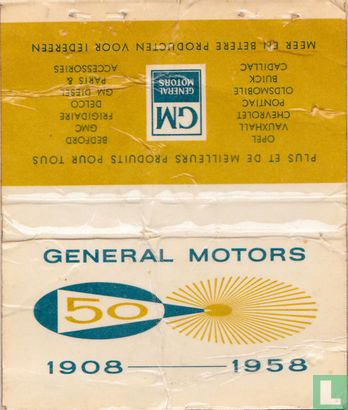 General Motors 50 - 1908-1958 - Image 1