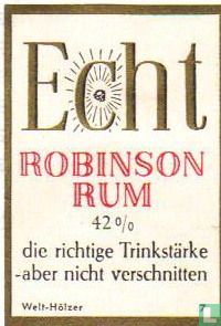 Robinson - die richtige Trinkstärke - aber nicht verschnitten