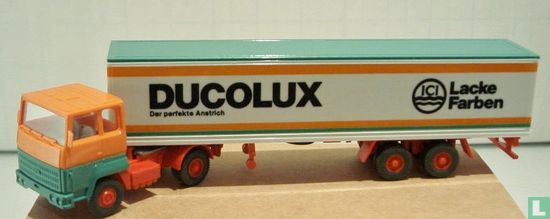Wiking Ford truck met oplegger ICI Ducolux - Afbeelding 2