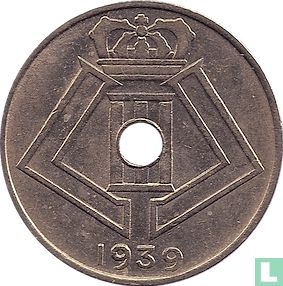 Belgium 10 centimes 1939 (NLD-FRA - type 2) - Image 1
