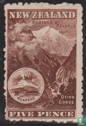 Otira Gorge and Ruapehu