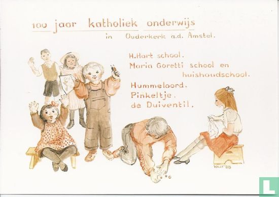 100 jaar katholiek onderwijs in Ouderkerk a.d. Amstel - Afbeelding 1