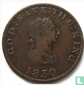 Isle of Man ½ penny 1830 (type 1) - Image 1