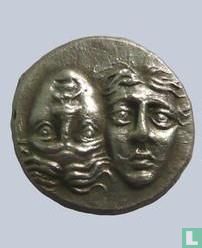 Griekse oudheid - Istros AR Stater 400 - 350 v.C. - Afbeelding 1