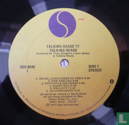 Talking Heads '77 - Bild 3