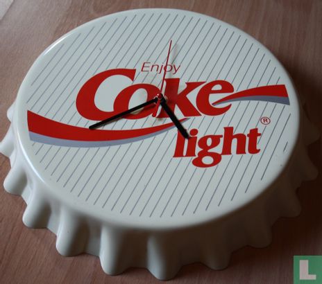 Coca-Cola light klok